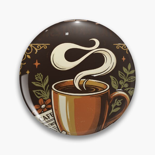 Item preview, Coffee First, Questions Later – Vintage Coffee Lover designed and sold by Origamoart.