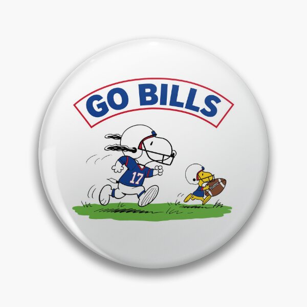 Item preview, Snoopy & Woodstock Buffalo Bills Football Retro F602 designed and sold by GLUVY-THEME.