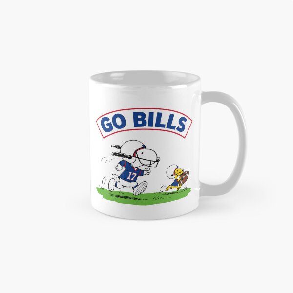 Item preview, Snoopy & Woodstock Buffalo Bills Football Retro F602 designed and sold by GLUVY-THEME.