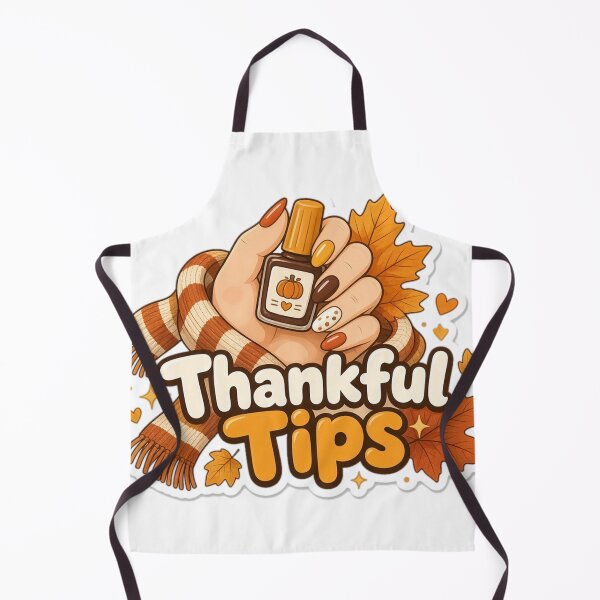 Item preview, Nail Tech Thanksgiving Thankful Tips Fall Nails designed and sold by Soft Merch.