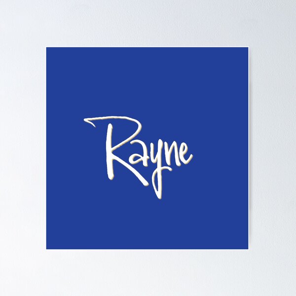 Item preview, RAYNE personalized type design designed and sold by CharlottePlaceArt.