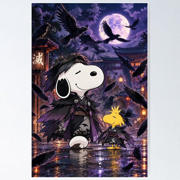 Item preview, Midnight Ravens designed and sold by homedeco12.