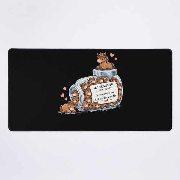 Item preview, Antidepresivo Extra Fuerte Frasco de Ponis Kawaii designed and sold by justinhmorton.