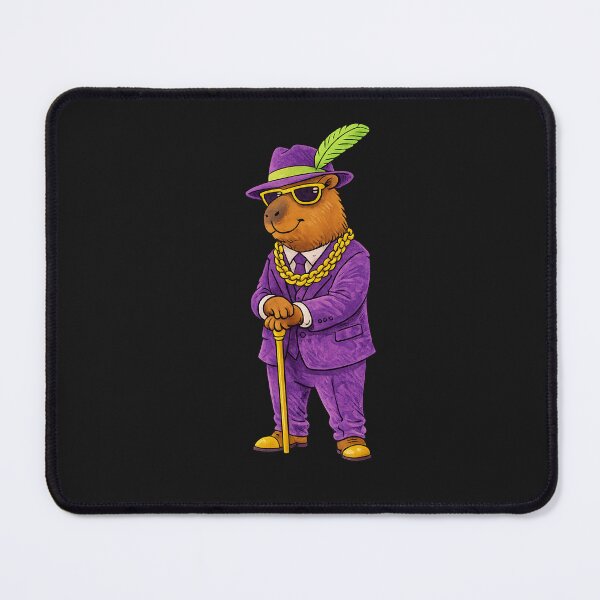 Item preview, Pimp Capybara on velvet suit designed and sold by Minibee-Inc.