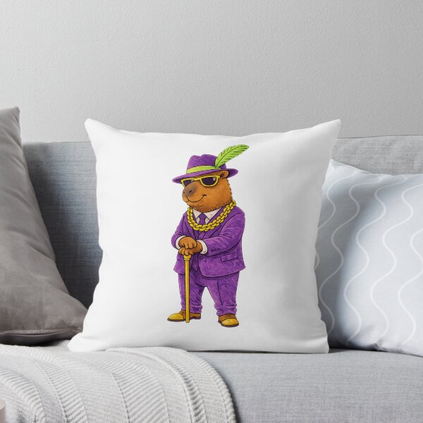 Item preview, Pimp Capybara on velvet suit designed and sold by Minibee-Inc.