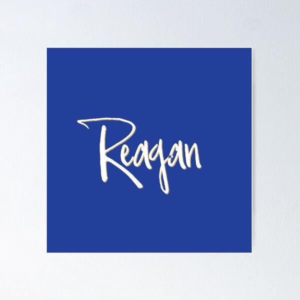 Item preview, REAGAN personalized type design designed and sold by CharlottePlaceArt.