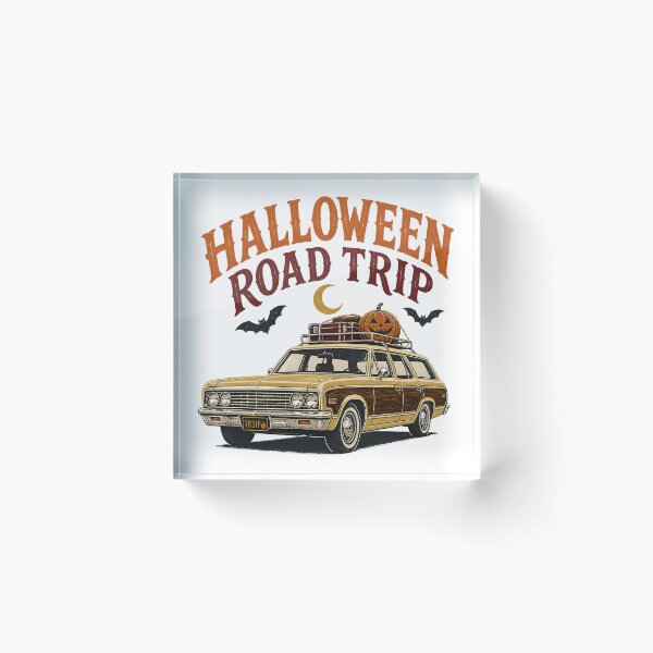 Item preview, Halloween Road Trip Vintage Car Autumn Drive Spooky Gift designed and sold by RoyesButler.