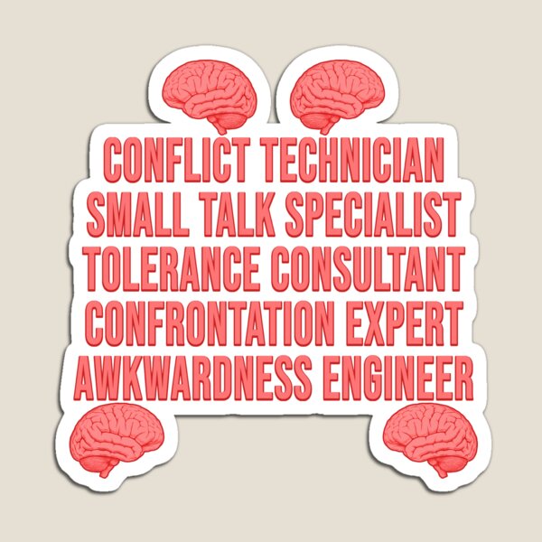 Item preview, Everyone Has These Social Skills designed and sold by ezcreate.media.