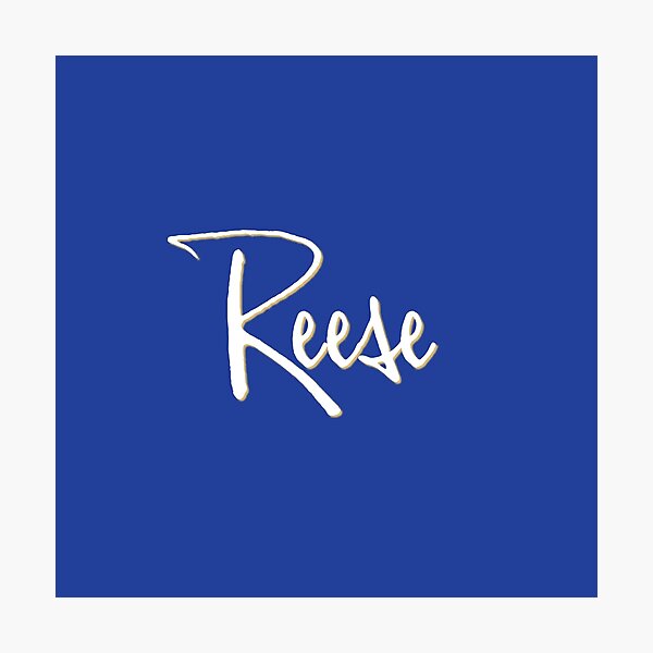 Item preview, REESE personalized type design designed and sold by CharlottePlaceArt.