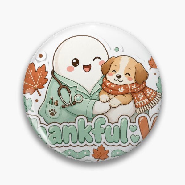 Item preview, Veterinarian Thanksgiving Thankful Vet Fall designed and sold by Soft Merch.