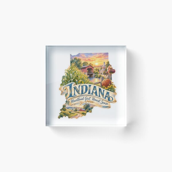 Item preview, Indiana Heartland Grit Honest Sense designed and sold by Whimspired By Paxx.