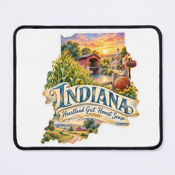 Item preview, Indiana Heartland Grit Honest Sense designed and sold by Whimspired By Paxx.