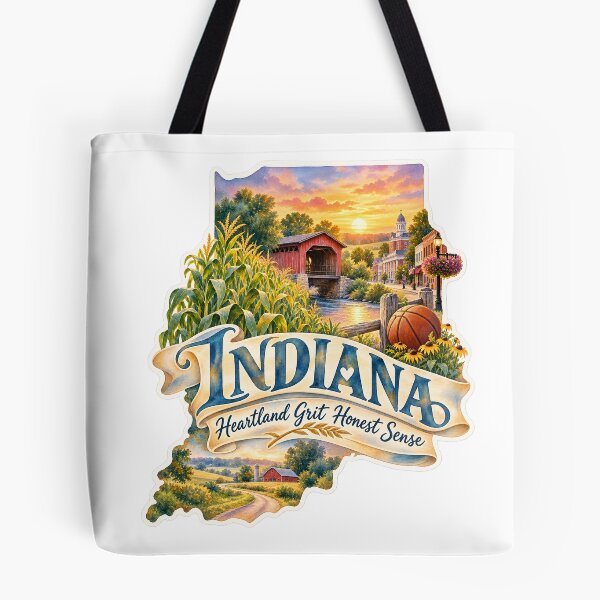 Item preview, Indiana Heartland Grit Honest Sense designed and sold by Whimspired By Paxx.