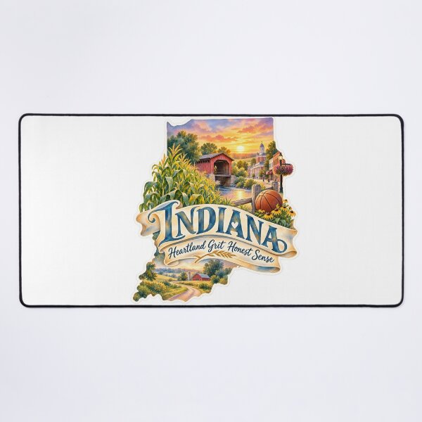 Item preview, Indiana Heartland Grit Honest Sense designed and sold by Whimspired By Paxx.