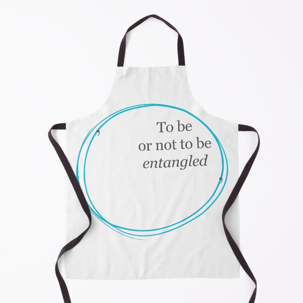 Item preview, To Be, or Not to Be, Entangled - Quantum Wordplay | Dark Ink designed and sold by EntangledRhyme.