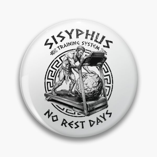 Item preview, Sisyphus Cardio Treadmill No Rest Days Greek Mythology Gym designed and sold by GrandeDuc.