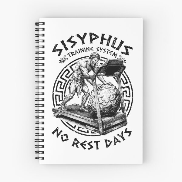 Item preview, Sisyphus Cardio Treadmill No Rest Days Greek Mythology Gym designed and sold by GrandeDuc.