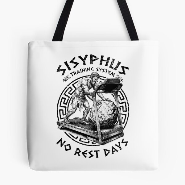 Item preview, Sisyphus Cardio Treadmill No Rest Days Greek Mythology Gym designed and sold by GrandeDuc.