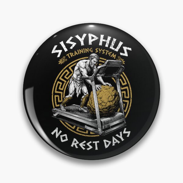 Item preview, Sisyphus Cardio Treadmill No Rest Days Greek Mythology Gym designed and sold by GrandeDuc.
