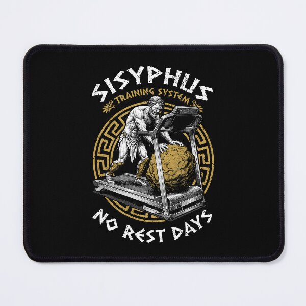 Item preview, Sisyphus Cardio Treadmill No Rest Days Greek Mythology Gym designed and sold by GrandeDuc.