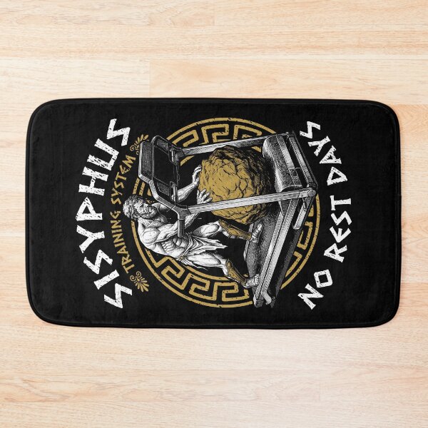 Item preview, Sisyphus Cardio Treadmill No Rest Days Greek Mythology Gym designed and sold by GrandeDuc.
