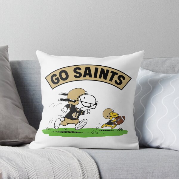 Item preview, Snoopy & Woodstock New Orleans Saints Football Retro F605 designed and sold by GLUVY-THEME.