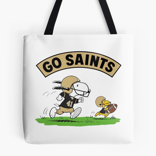 Item preview, Snoopy & Woodstock New Orleans Saints Football Retro F605 designed and sold by GLUVY-THEME.