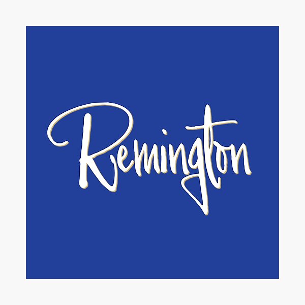 Item preview, REMINGTON personalized type design designed and sold by CharlottePlaceArt.