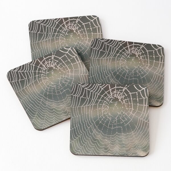 Item preview, Soft Rain Glistening Spiderweb designed and sold by AnimaliaStar.