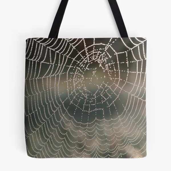 Item preview, Soft Rain Glistening Spiderweb designed and sold by AnimaliaStar.