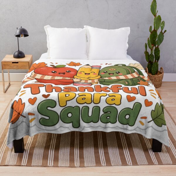 Item preview, Paraprofessional Thanksgiving Thankful Para Squad designed and sold by Soft Merch.