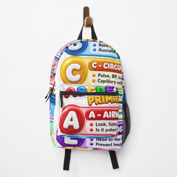 Item preview, ABCDE Assessment 3D Study Aid Nursing Student Sticker designed and sold by isokinetic.