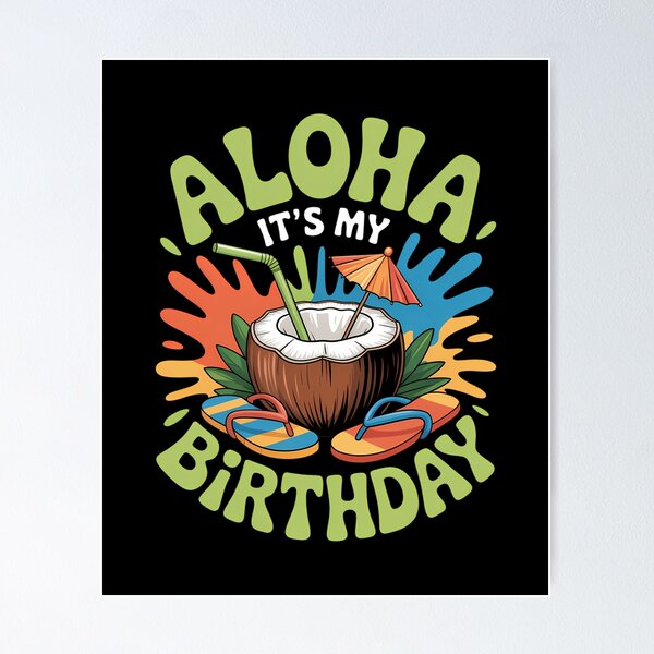 Item preview, Aloha Hawaii 1980s Summer Beach designed and sold by Catocatrus.