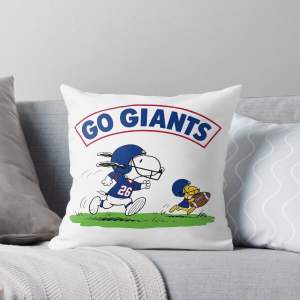 Item preview, Snoopy & Woodstock New York Giants Football Retro F606 designed and sold by GLUVY-THEME.