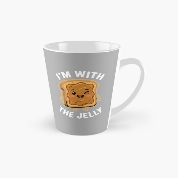 Item preview, I'm With The Jelly Peanut Butter And Jelly Foodie Couple Humor designed and sold by SofiBlair.