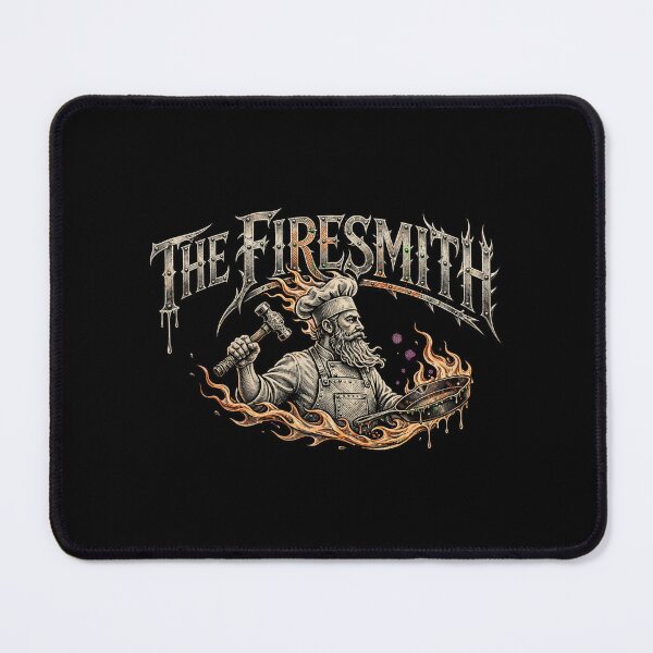 Item preview, The Firesmith Design, Chef Artwork, Cook Design, Cooking Graphic, Fire Cooking, Grill Chef, Chef Gift, Cook Gift, Culinary Art, Kitchen Culture, Open Fire Cooking, Professional Chef, BBQ Gift designed and sold by Typologystudios.