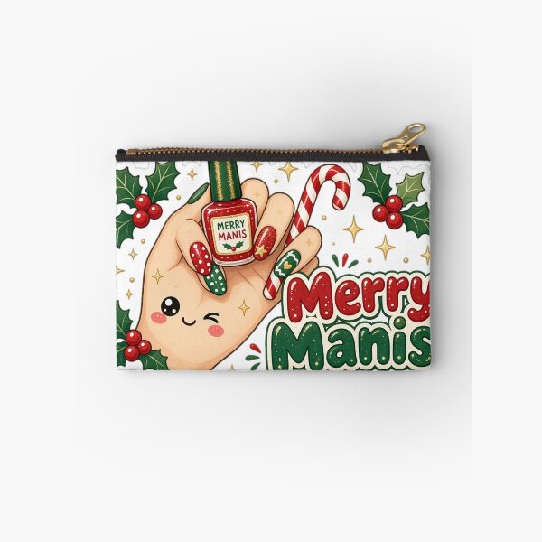 Item preview, Nail Tech Christmas Merry Manis Holiday Nails designed and sold by Soft Merch.