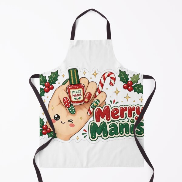 Item preview, Nail Tech Christmas Merry Manis Holiday Nails designed and sold by Soft Merch.