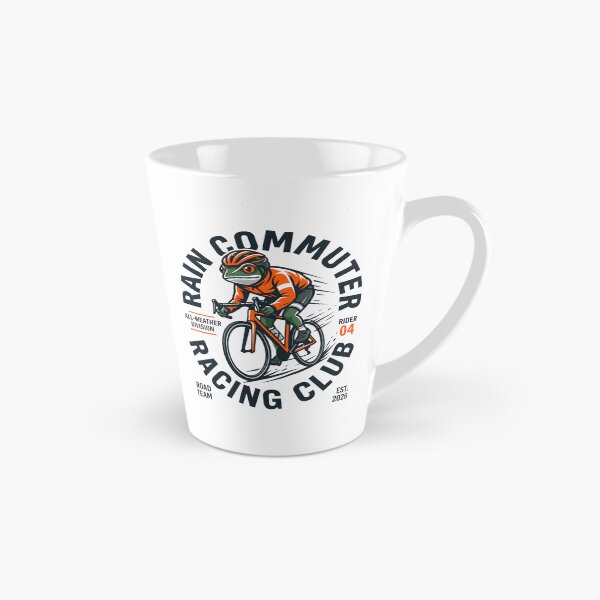 Item preview, Rain Commuter Cycling Club Bike Riding Frog Humor designed and sold by SplashTastic.