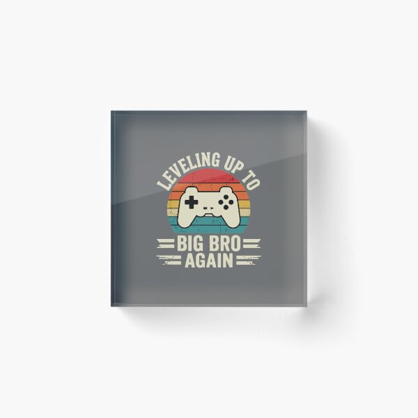 Item preview, Leveling Up To Big Bro Again Gamer Older Brother Pregnancy Announcement designed and sold by SofiBlair.
