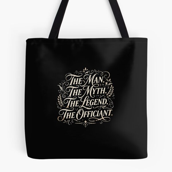 Item preview, The Man. The Myth. The Legend. The Officiant. Wedding Ceremony Marriage  designed and sold by PopStars1993.