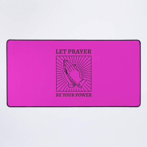 Item preview, LET PRAYER BE YOUR POWER CHRISTIAN APPAREL designed and sold by VFamDesigns.