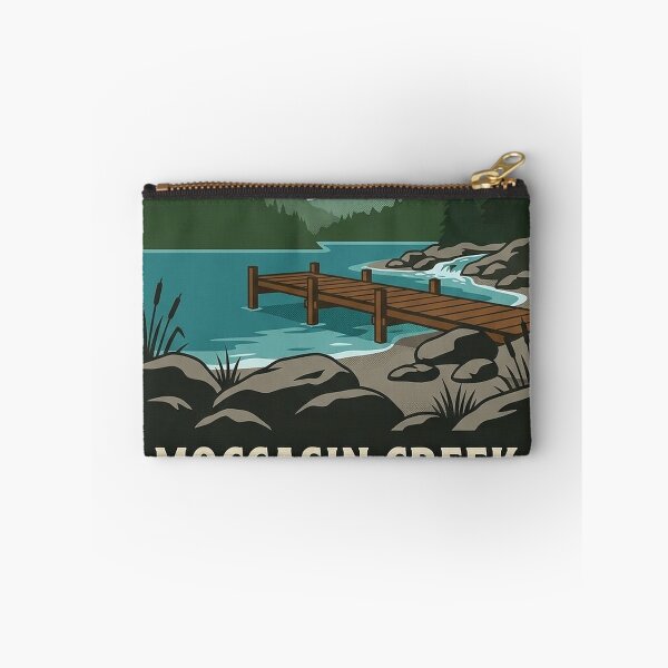 Item preview, Moccasin Creek State Park Lake Burton Georgia Crest Sticker designed and sold by DetourDgn.