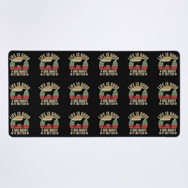 Item preview, Life Is Good A Dog Makes It Better Dog Owner Pet Lover designed and sold by SofiBlair.