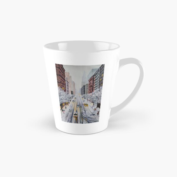 Item preview, Snowy Manhattan Avenue  designed and sold by Mohita Garg.