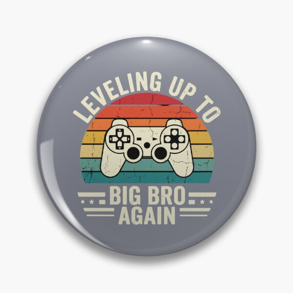 Item preview, Leveling Up To Big Bro Again Gamer Pregnancy Announcement Older Sibling designed and sold by SofiBlair.