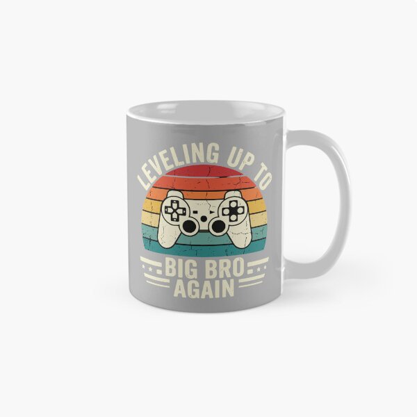 Item preview, Leveling Up To Big Bro Again Gamer Pregnancy Announcement Older Sibling designed and sold by SofiBlair.