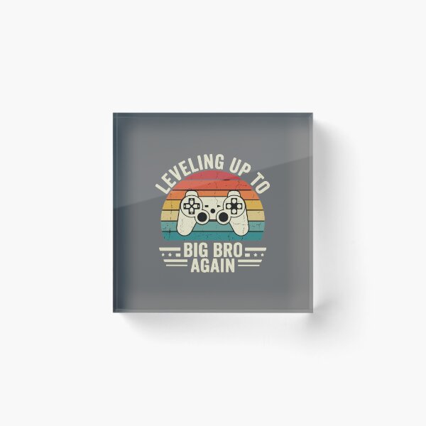 Item preview, Leveling Up To Big Bro Again Gamer Pregnancy Announcement Older Sibling designed and sold by SofiBlair.