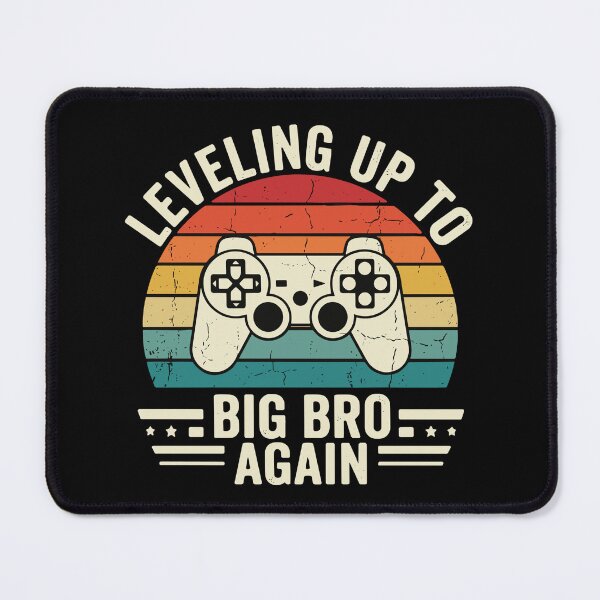 Item preview, Leveling Up To Big Bro Again Gamer Pregnancy Announcement Older Sibling designed and sold by SofiBlair.