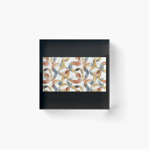 Item preview, Watercolor Vintage Measuring Tape Seamless Pattern designed and sold by bvdesignart.